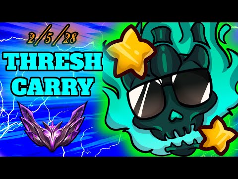 Thresh CARRY - Master Thresh Gameplay vs Lulu [FULL GAME]