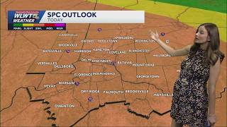 Tracking storm chances in Cincinnati