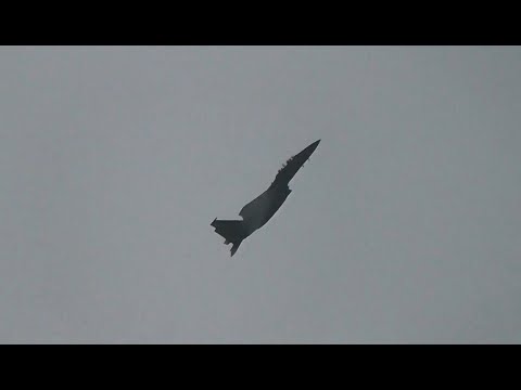 Ηνίοχος 2016 USAF F-15Ε 492SQ over Larissa