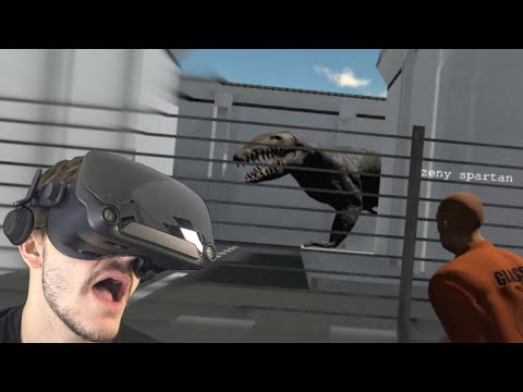 We're fleeing the SCP Foundation in VR!