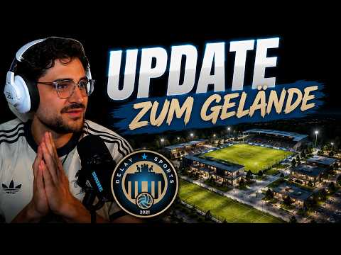 DER AKTUELLE STAND VOM DELAY SPORTS GELÄNDE 👀🔥 Eli gibt Update zum Delay Gelände 👀🔥⚽