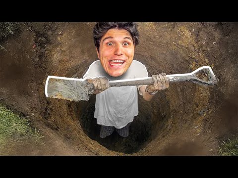 Ich grabe ein LOCH auf der Suche nach 100.000.000€