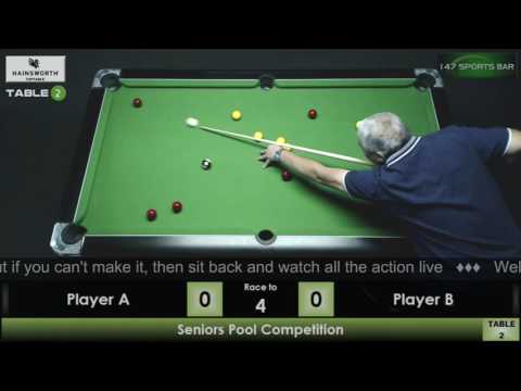 Seniors Pool Competition (15/10/16)