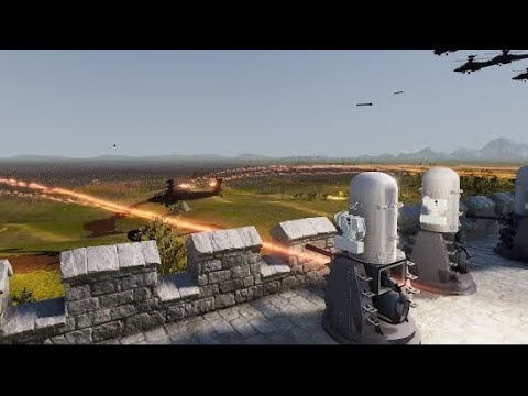 IRAELI IRON DOME PHALANX CIWS VS 2 MILLION ZOMBIES SLASHER UEBS2 UEBS