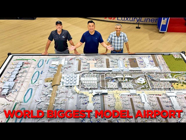 Vídeo relacionado con QIYUMOKE Alfombrilla de goma con diseño de escena de aeropuerto con diseño de pista con 5 modelos simples de 1/200, para 1/400 y 1/500 de un solo modelo de avión o decoración de aeropuerto (30 cm x 20
