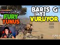 FURY YUNUS BARIŞ'G yi VURUYOR#shorts