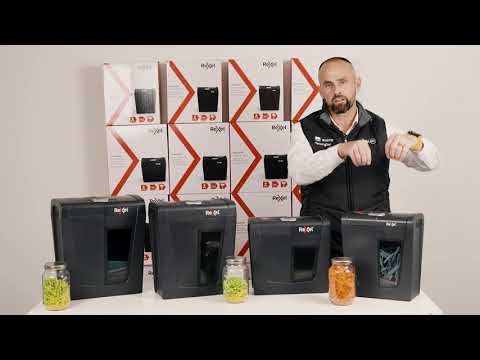 Smulkintuvas dokumentams REXEL MOMENTUM X312-SL 2104574EU video