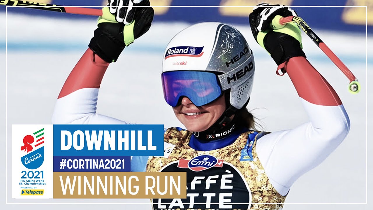 FIS | Corinne Suter | Gold Medal | Women’s Downhill | 2021 FIS World