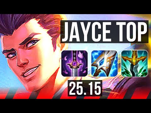 JAYCE vs POPPY (TOP) | 52k DMG | KR Grandmaster | 25.15
