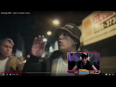 JOACO REACCIONA A DOMINGO RMX - JOHN C x HOMER x YSY A