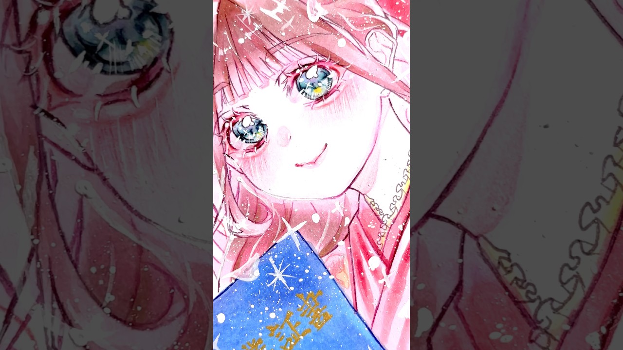 【オリジナルイラスト】今年学校卒業したみんなおめでとう🌸💯わたしも実は1日に高校卒業しました🎓✨️#オリジナルイラスト #イラストメイキング #illustration #コピック #卒業