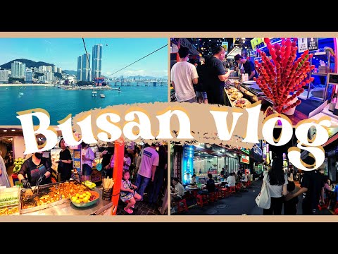 Mostraremos tudo sobre Busan Nampo-dong / Busan travel must-see Nampo-dong vlog / Korea vlog Busan vlog