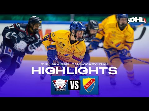 Highlights: Linköping HC - Djurgården Hockey | SDHL | Saab Arena | 2025-12-17
