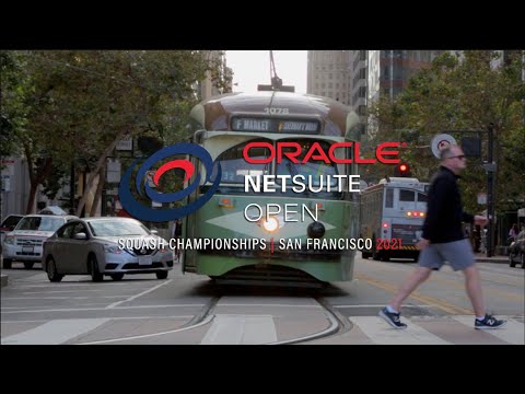 2021 Oracle NetSuite Open Squash Championships Promo