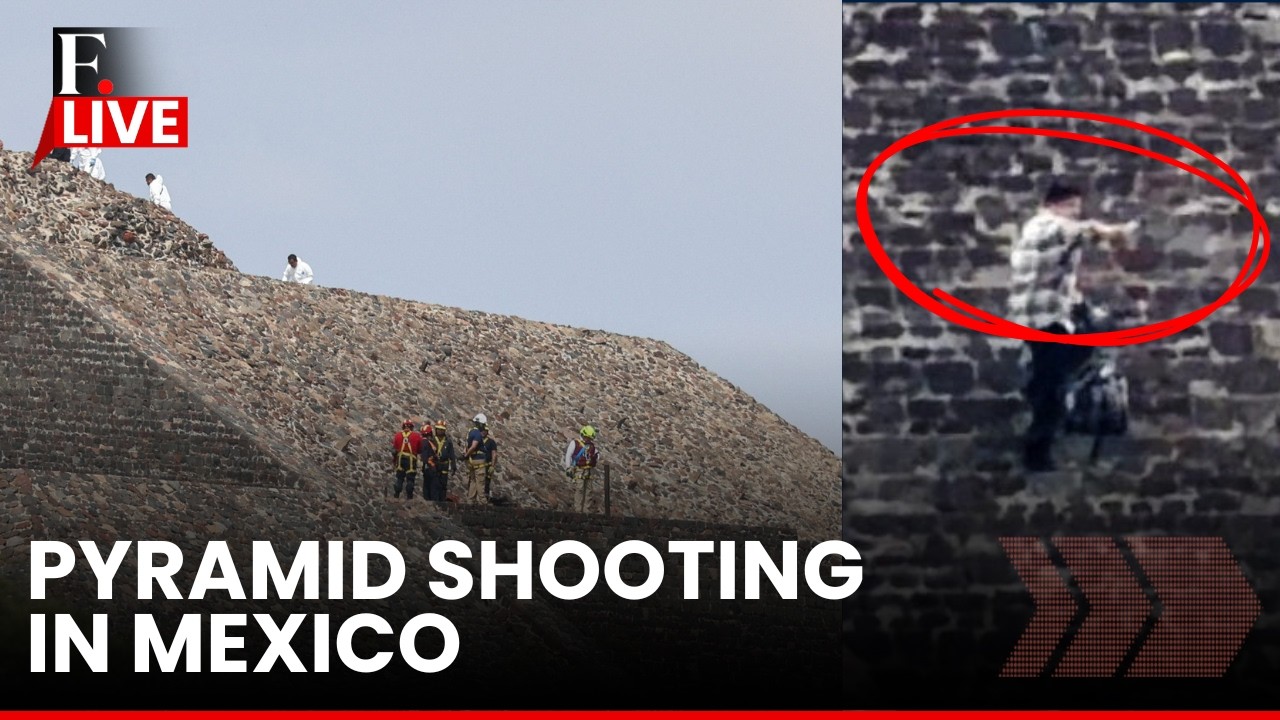 LIVE: Mexican Prez Sheinbaum Addresses Teotihuacan Pyramid Shooting That Killed Canadian Tourist