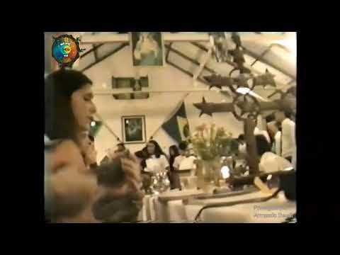 Padrinho Alfredo e comitiva no Céu do mar em 1991Por: Armando Daudt