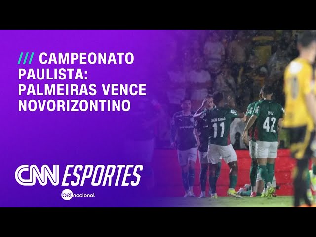 Palmeiras volta a vencer Novorizontino e conquista o Paulistão | LIVE CNN