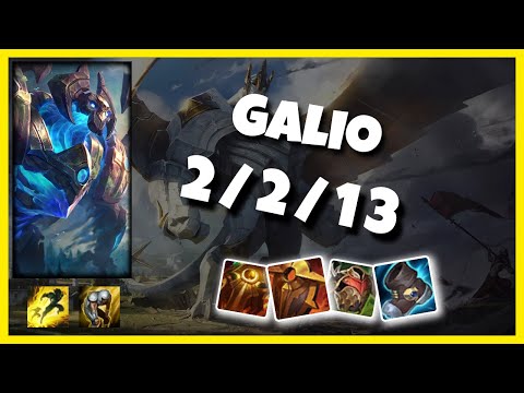 Galio vs Thresh TURKISH Challenger SUPPORT (2/2/13) - v11.2