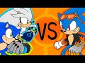 Sonic and Silver vs Scourge but they have omnitrixes from Ben 10 [Animation Short]