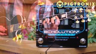 Video thumbnail for Pigtronix Echolution 2 Ultra Pro Pitch Shifting by Mike Hermans