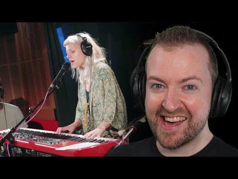Musician reacts to AURORA "Teardrop" live (Massive Attack cover)