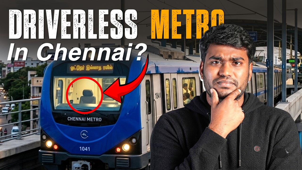 The hidden Technology behind driveless Metro Train | Tamil | LMES