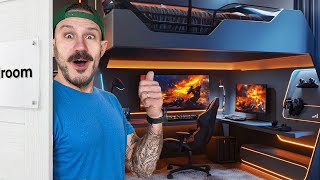 I Built A Futuristic Loft Bed For My Kids