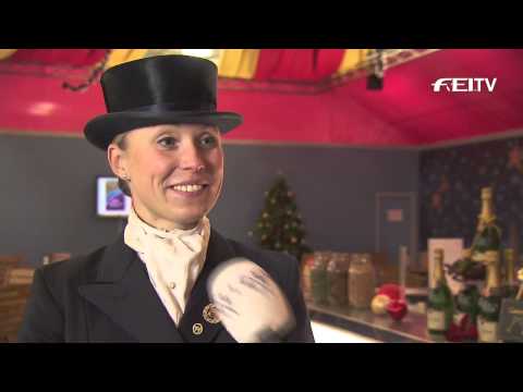 Reem Acra FEI World Cup™ Dressage 2013/14 Olympia - Terhi Stegars