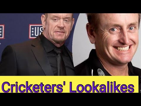 Cricketers and their lookalikes