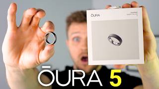 Oura Ring 5 Brushed Silver - Size 10 (JZ90-61619-10) - відео 1