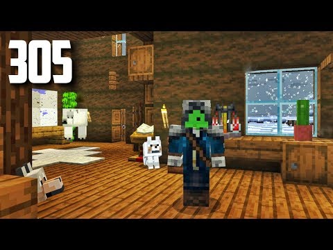 Let's Play Minecraft - Ep.305 : Cozy House/Figgle/Exploring
