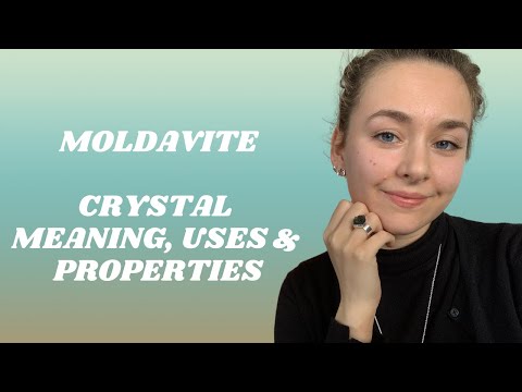 MOLDAVITE 👽 - Crystal Healing Meaning, Uses and Properties