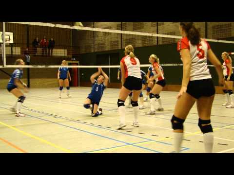Volleybal DBS Dames 1 - Vovem D2