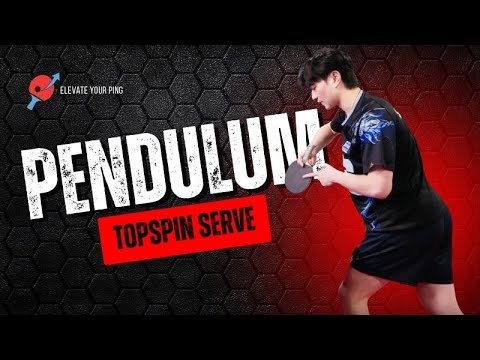 How to Master the Pendulum Topspin Serve in Table Tennis