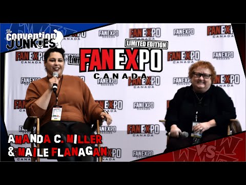 Amanda C Miller (Boruto, Sailor Jupiter) Maile Flanagan (Naruto) Fan Expo Canada 2021 Q&A Panel