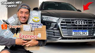 Comprei VÁRIOS ACESSÓRIOS pro Meu Carro NA INTERNET e Ficou MUITO DAORA! 🤩