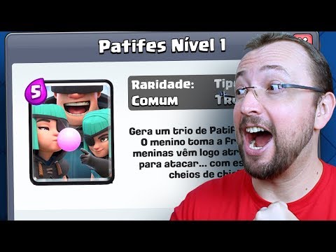 NOVA CARTA PATIFES DENTRO DO CLASH ROYALE - Nery NEWS #287