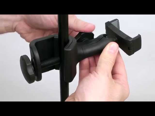 Video teaser per iKlip Xpand Mini universal mic stand support for iPhone, iPod touch, and smartphones