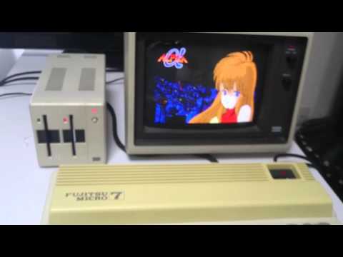 ALPHA on Fujitsu FM-7