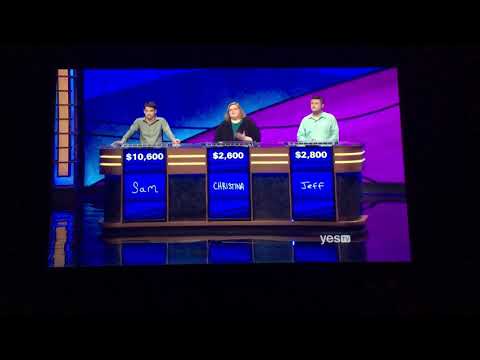 Double Jeopardy, Sam Kavanaugh Day 4 - 2nd Daily Double in a $400 clue???? 😂 (7/15/19)