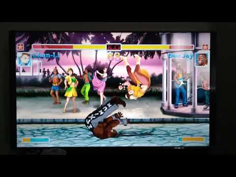 Ultra Street Fighter II(Switch)-Chun-Li vs Dee Jay II