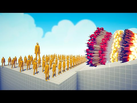 100x MUMMY + GIANT MUMMY vs TRIO GODS - Totally Accurate Battle Simulator TABS