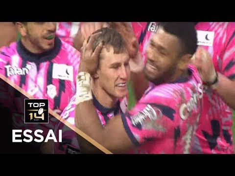 TOP 14 - Essai Andre WARNER (SFP) - Paris - Perpignan - J14 - Saison 2018/2019