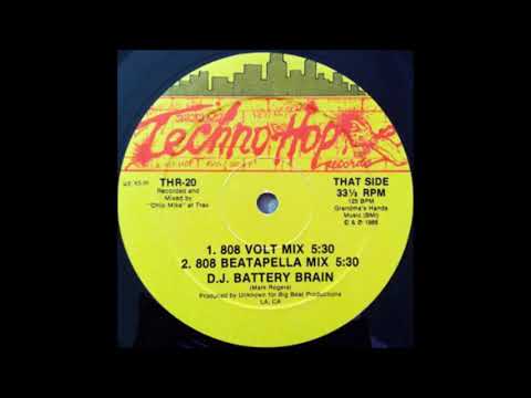 D.J.  BATTERY BRAIN  -  808 BEATAPELLA MIX
