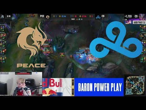 LS Reacts To Crazy Blaber Olaf 1v4 - C9 vs PCE ft EG Danny!!