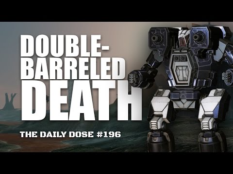 Double-barreled Shotgun Hunchback HBK-IIC-C - Mechwarrior Online The Daily Dose #196