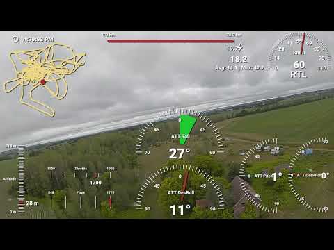 ardupilot 4.1 beta 3 autotune PID tuning - volantex ranger ex pixhawk and DJI v2 goggles arduplane