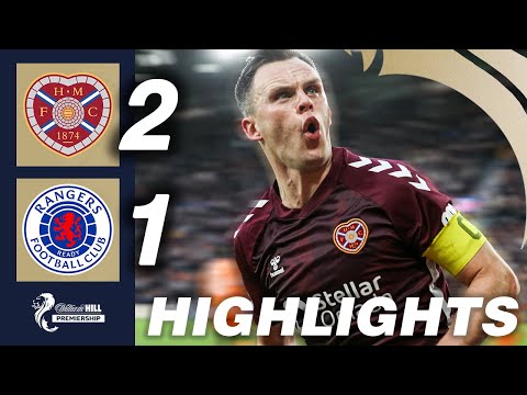 Heart of Midlothian 2-1 Rangers | HIGHLIGHTS | William Hill Premiership