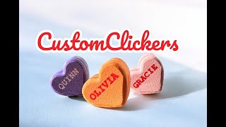 Custom Conversation heart Clicker Tutorial bambu studio