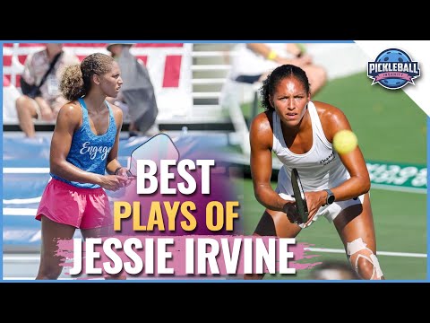 Best points scored by Jessie Irvine in pickleball